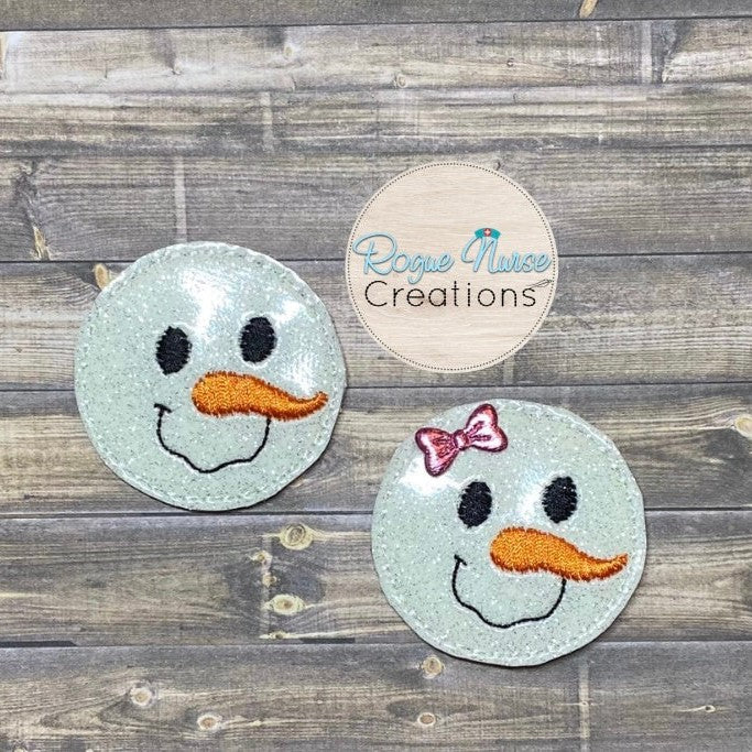 Snowman, Holiday, Seasonal Retractable Badge Reel