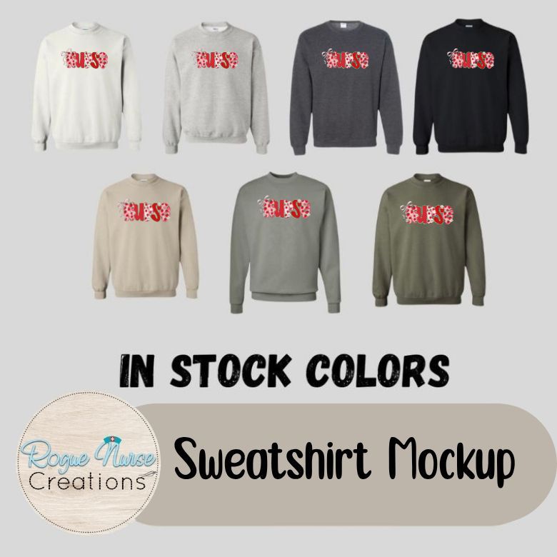 Strawberry Nurse Faux Appliqué Graphic Pullover Sweatshirt, Cute Nurse Sweatshirt, Nurse Gift, Cozy Nurse Pullover. Cute Summer Pullover.