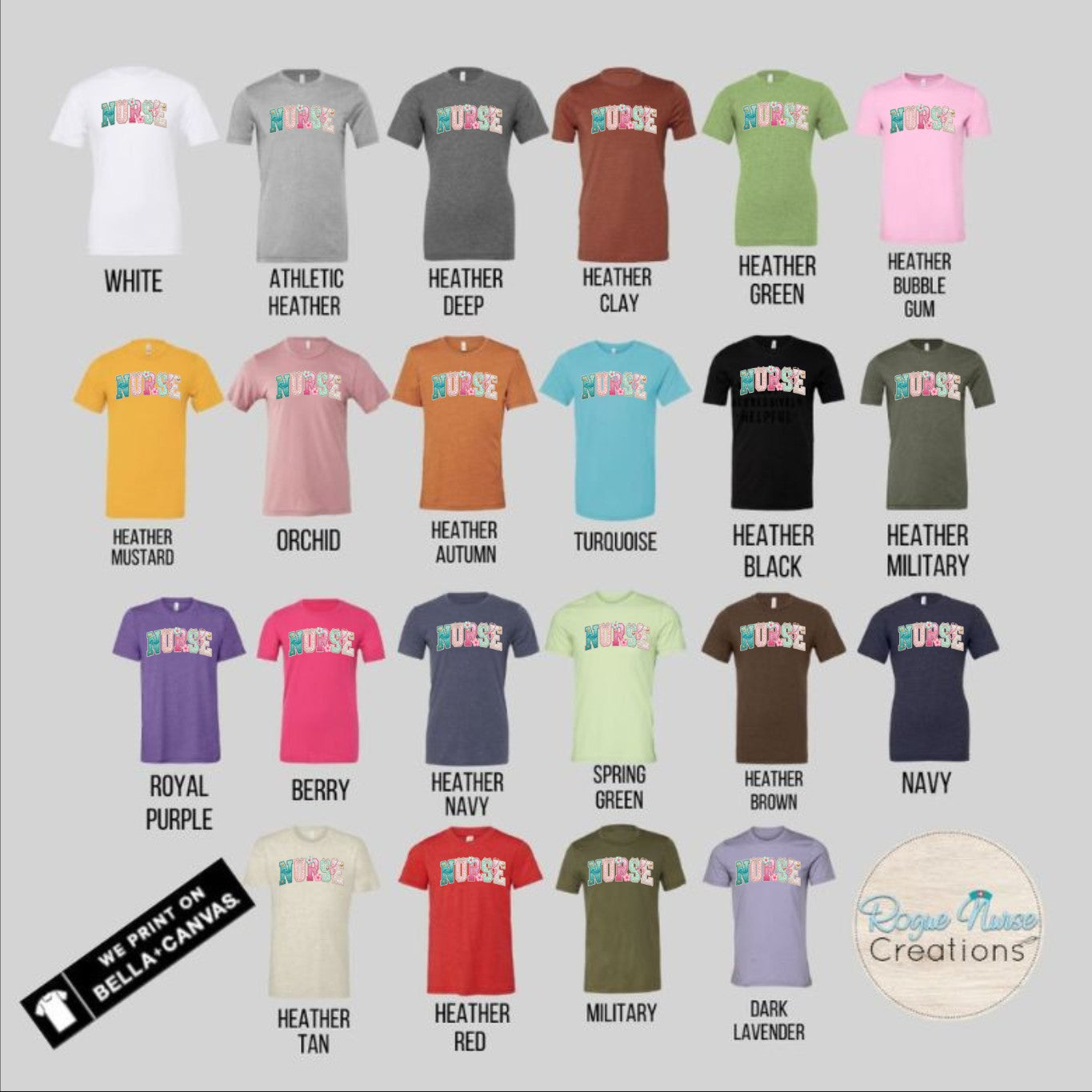 Mermaid Ocean Beach Vibe Nurse Graphic T-shirt, Cute faux shimmer Nurse Shirt