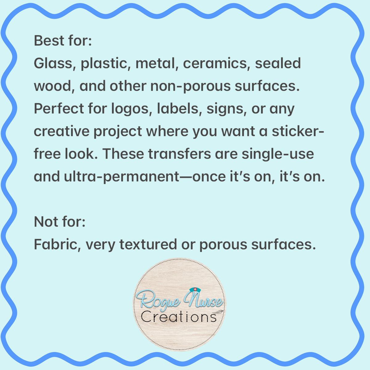 Custom UV Printed Stickers, Great For Water Bottles and Solid Surfaces